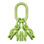 Delta Topschalmen met 4 inkorthaken - Grade100