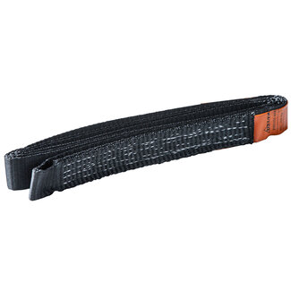 Eindloze hijsband 750kg. Zwart