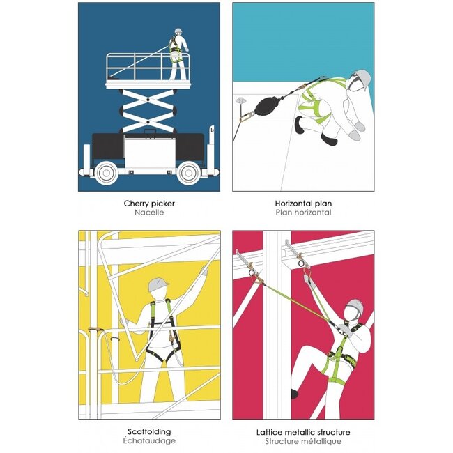 Kratos Olympe-S2, Intrekbare reddingslijn met polymeer behuizing en grote band