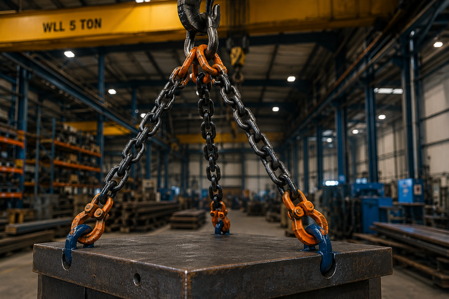 Hijskettingen gebruiken: veilig hijsen in bouw, industrie en logistiek