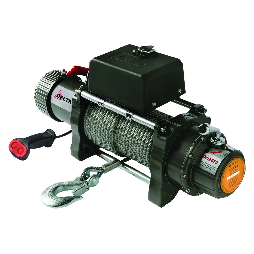Delta elektrische lier DDC gelijkstroom treklier 12 Volt