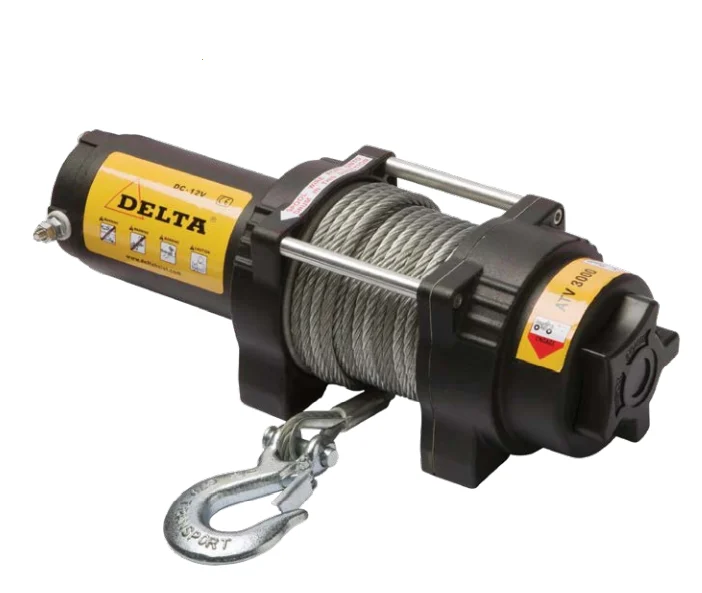 Delta elektrische lier ATV 12V