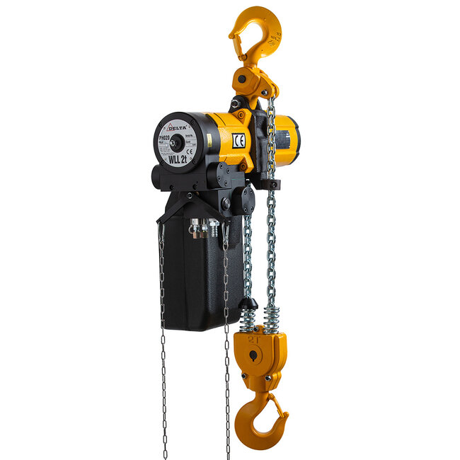Delta Pneumatische kettingtakel - ATEX zone 2