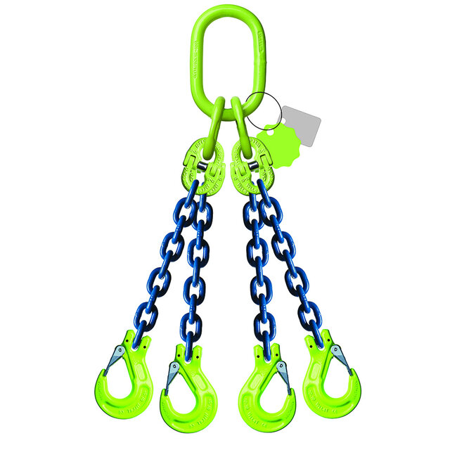 Delta Lock Ketting 4-sprong Grade 100