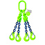 Delta Lock Ketting 4-sprong Grade 100