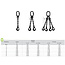 Delta Lock Ketting 4-sprong Grade 100