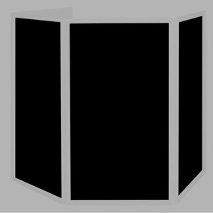 ADJ Doeken voor Event Facade zwart (4 stuks)