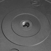 MS2WP Verzwaarde plaat voor microfoonvoet