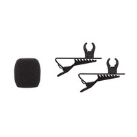 Shure RK376 Plopkapje met 2 klemmen voor CVL lavalier RK376 Plopkapje met 2 klemmen voor CVL lavalier