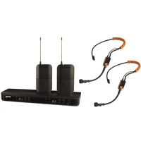 Shure BLX188-SM31 Dubbel draadloos headset microfoonsysteem BLX188-SM31 Dubbel draadloos headset microfoonsysteem