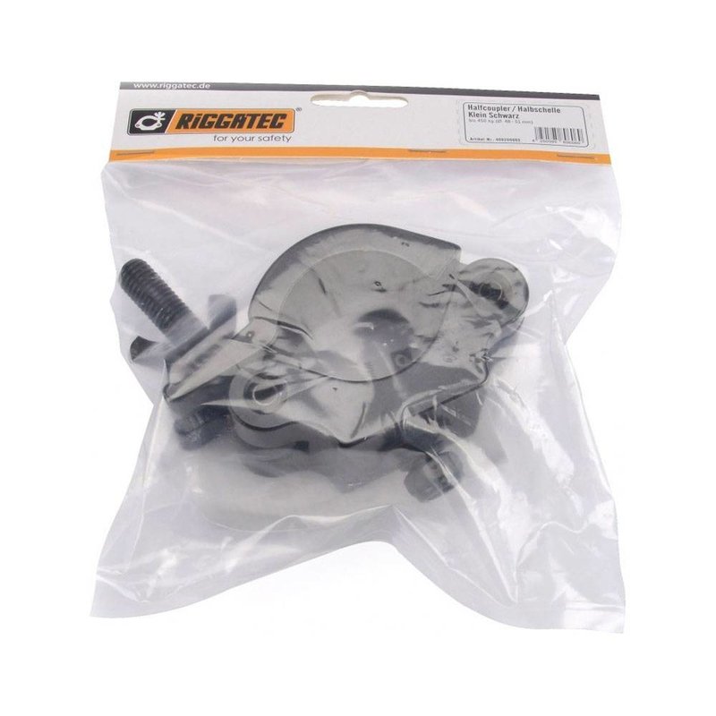 Halfcoupler Heavy zwart 48-51mm