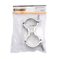 Swivel Coupler Light zilver 48-51mm