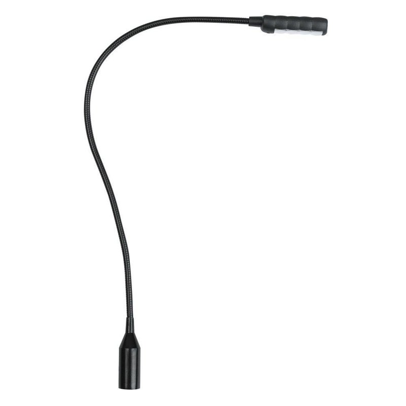 LED zwanenhalslampje 3-pins XLR 40cm koud wit