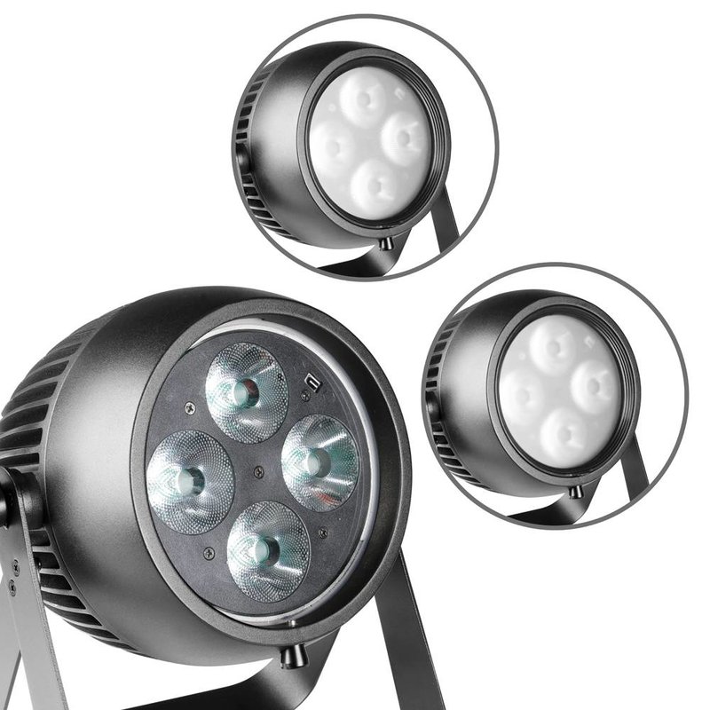 Zenit B60 B accu RGBW LED-spot IP65