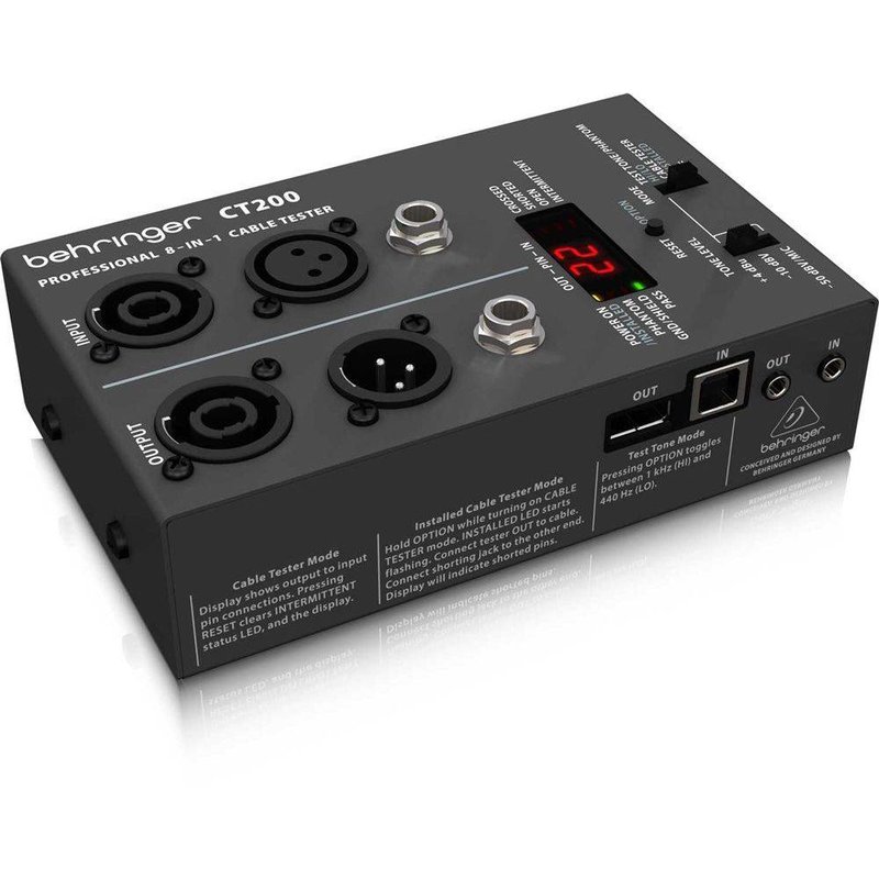 CT200 Uitgebreide kabeltester