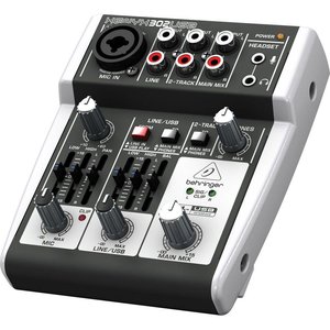 Behringer Xenyx 302USB PA en studio mixer