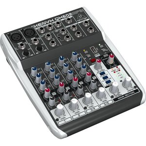 Behringer Xenyx QX602MP3 PA en studiomixer Behringer Xenyx QX602MP3 PA en studiomixer