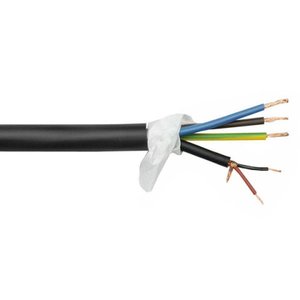 DAP PSC-211 Power/signaalkabel zwart per meter