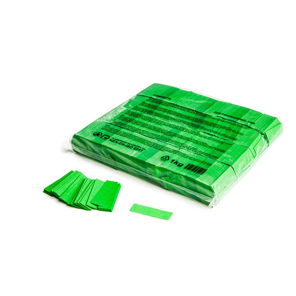 MagicFX Slowfall confetti 55x17mm lichtgroen