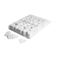 MagicFX Slowfall confetti hartjes 55mm wit Slowfall confetti hartjes 55mm wit