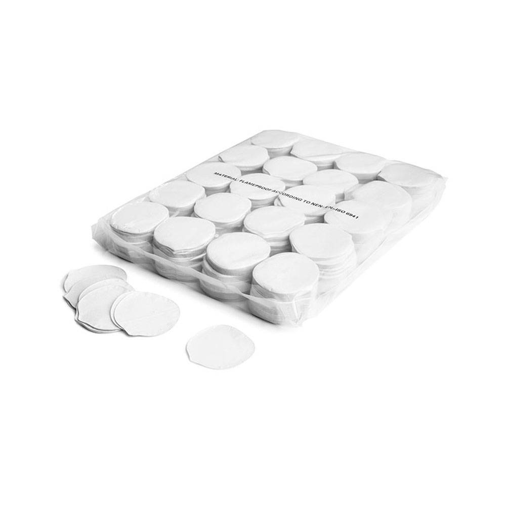 MagicFX Slowfall confetti rozenblaadjes 55mm wit afbeelding