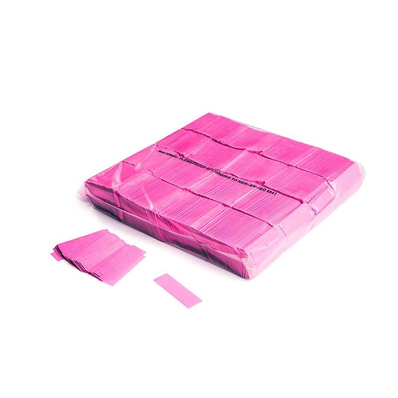 Slowfall UV confetti 55x17mm Fluo roze