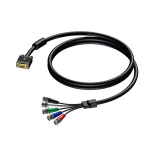 Procab CAV118/10 VGA naar BNC videokabel 10m