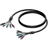 Procab CAV122/20 5-Aderige BNC kabel 20m CAV122/20 5-Aderige BNC kabel 20m