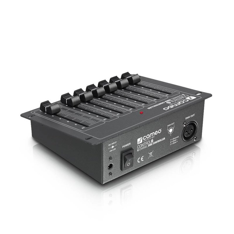CONTROL6 6-kanaals DMX lichtcontroller
