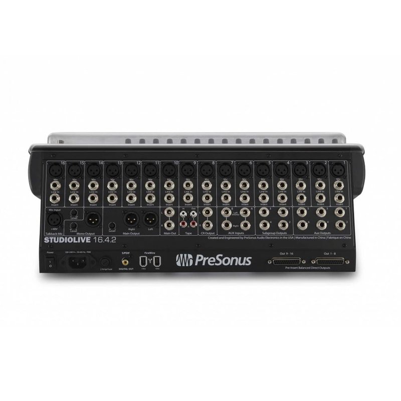 Stofkap voor PreSonus 16.4.2
