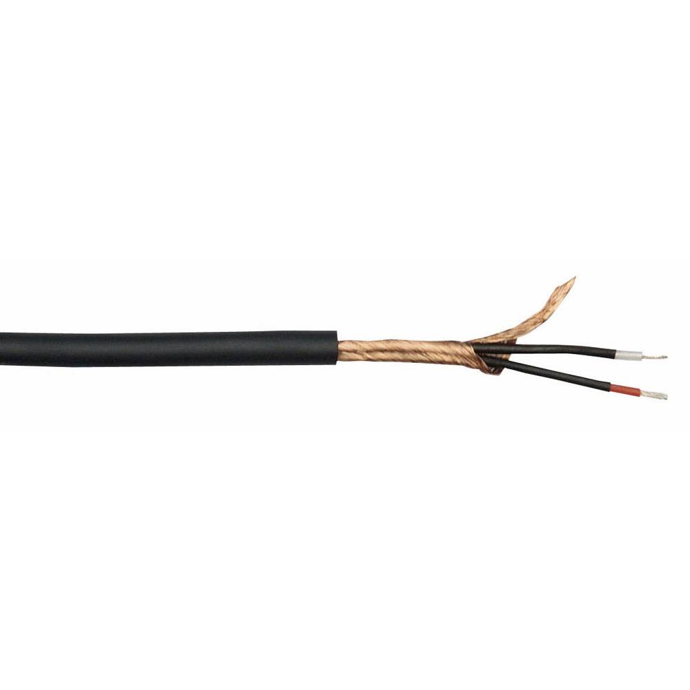 DAP MC-226B microfoonkabel dubbele afscherming zwart 100m afbeelding