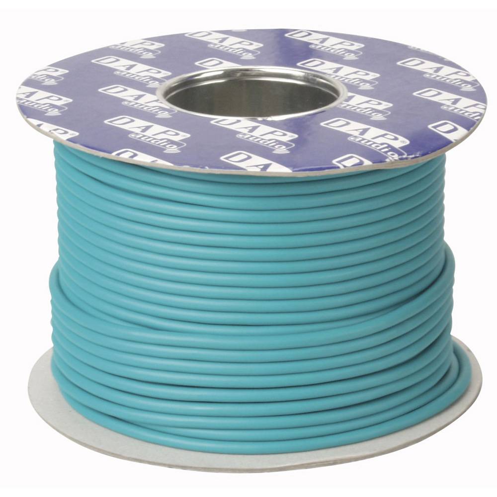 DAP MC-226G microfoonkabel dubbele afscherming groen 100m afbeelding