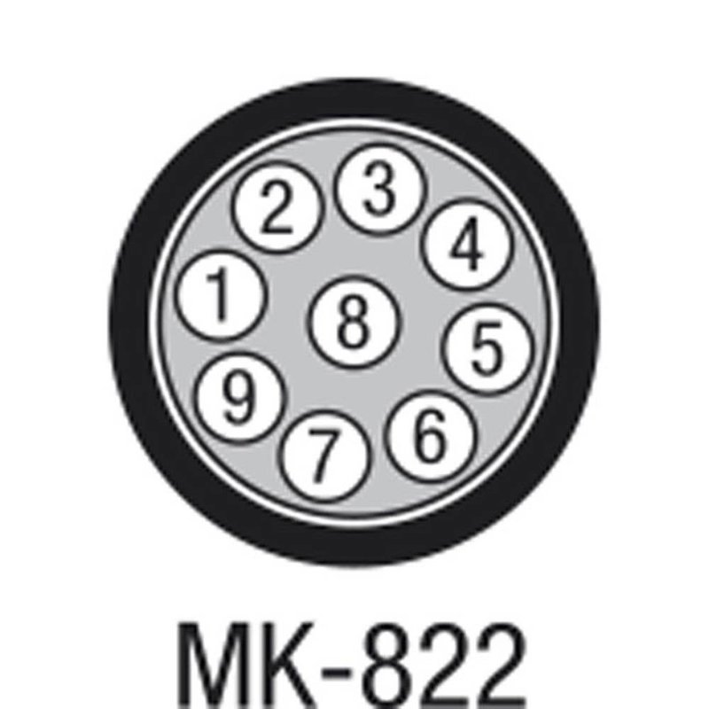 MK-822 8-Aderige Studio multikabel per meter
