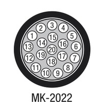 MK-2022 20-Aderige Studio multikabel per meter