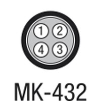 MK-432 4-kanaals multikabel per meter