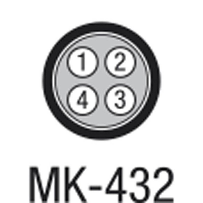 MK-432 4-kanaals multikabel per meter