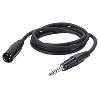 FL04 verloopkabel 1x XLR male naar 1x Stereo jack 150cm