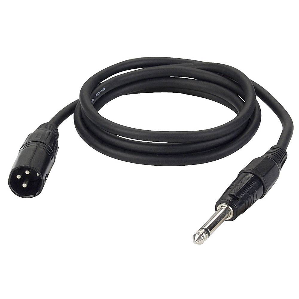 DAP FL13 XLR male naar mono Jack 150cm afbeelding