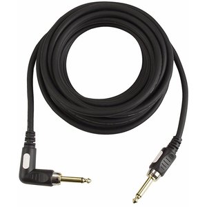 DAP ROAD-GIG Gitaarkabel 7mm 10m haakse jack connector