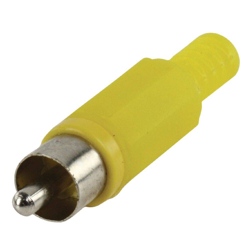 Nedis CAVC24905YE Rca-connector Rca Male 25 Stuks Geel