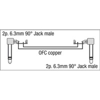 DAP FL41 set van 6 patchkabels haaks-haaks 60cm FL41 set van 6 patchkabels haaks-haaks 60cm