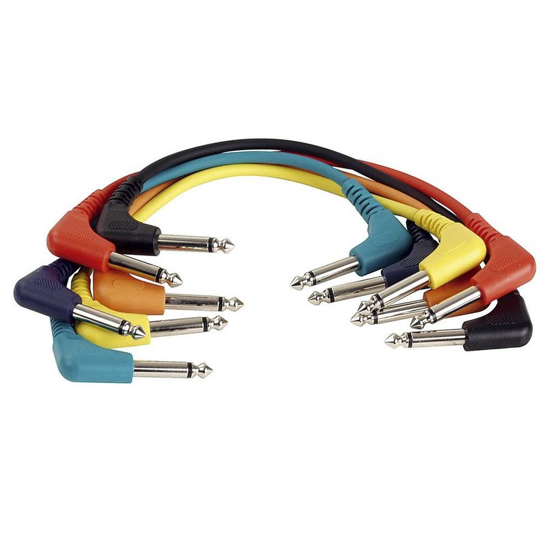 DAP FL41 set van 6 patchkabels haaks-haaks 90cm FL41 set van 6 patchkabels haaks-haaks 90cm