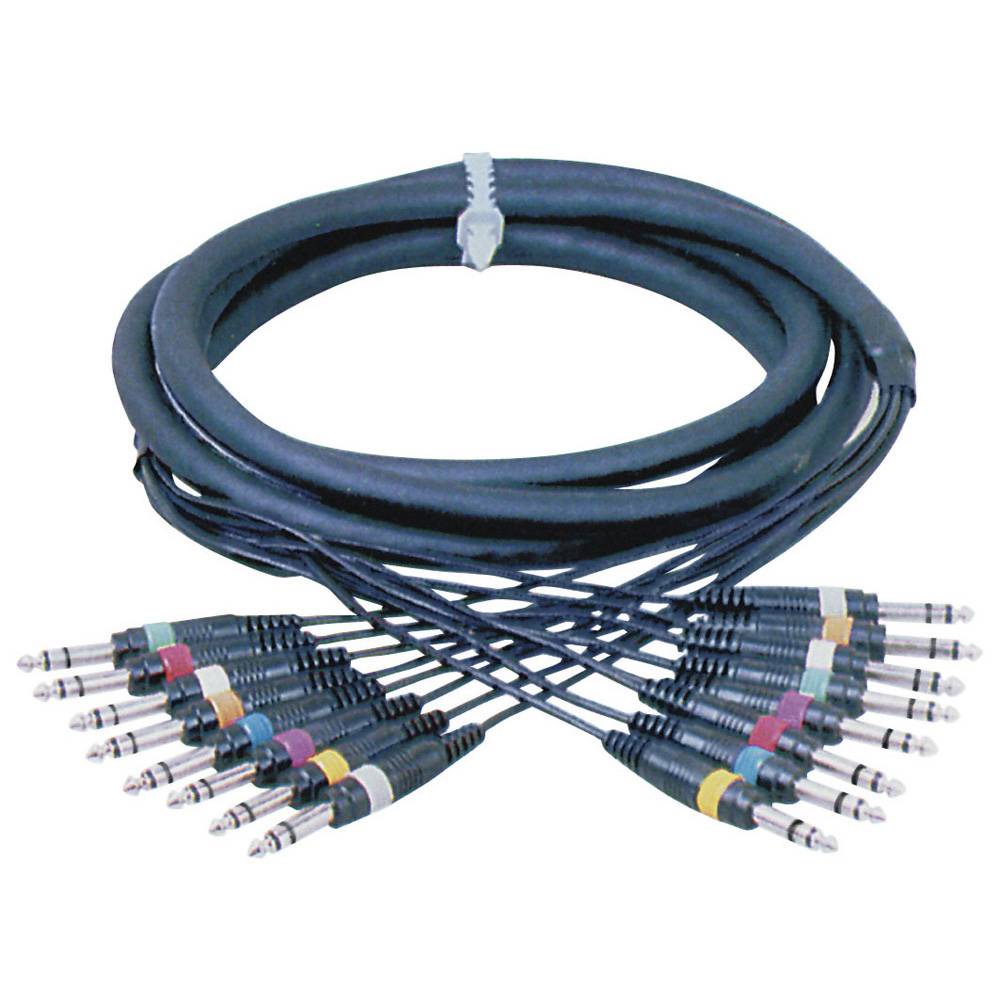 DAP FL66 Multikabel 8x Stereo jack naar 8x Stereo jack 3m afbeelding