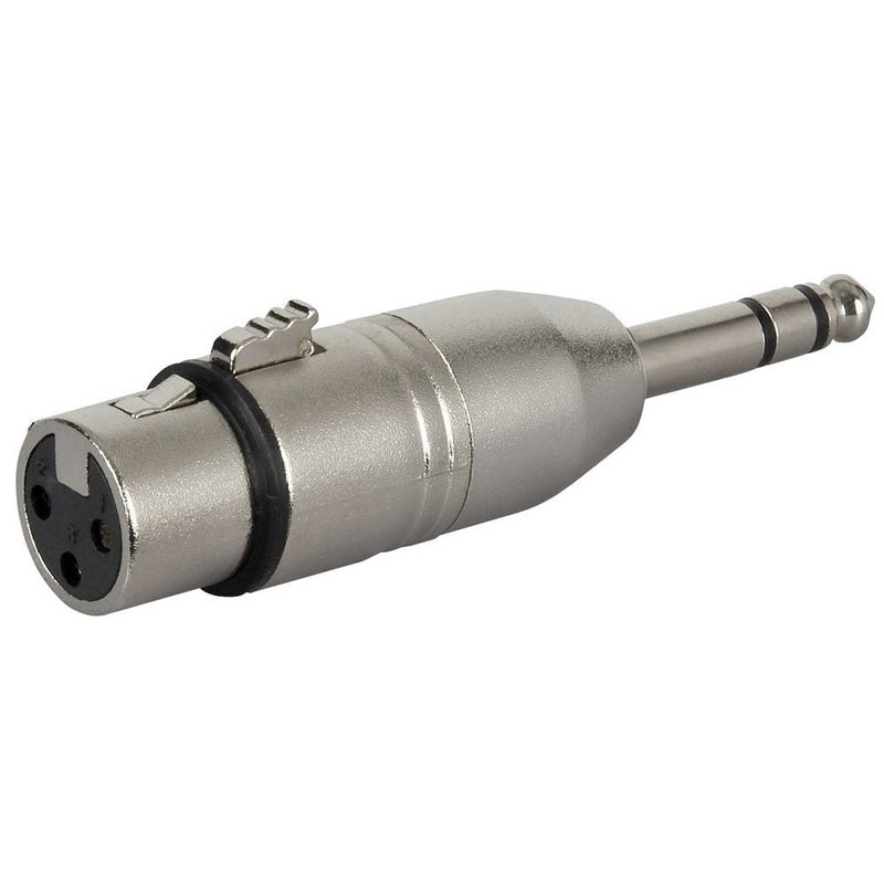 DAP FLA24 XLR female naar Stereo jack male adapter FLA24 XLR female naar Stereo jack male adapter