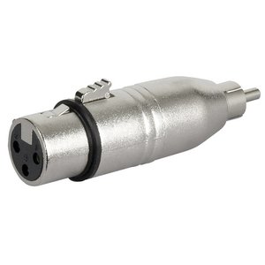 DAP FLA31 XLR female naar RCA male adapter