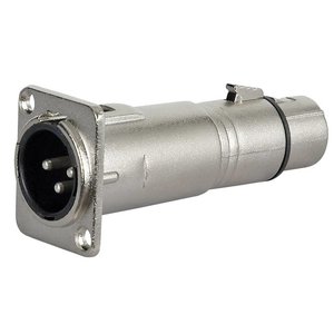 DAP FLA51 XLR male doorvoer adapter