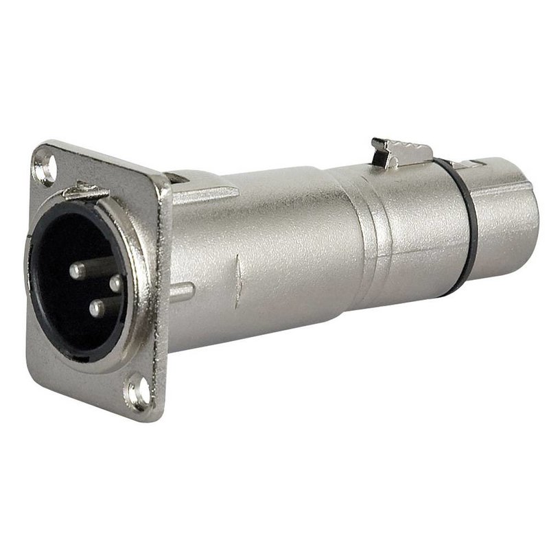 DAP FLA51 XLR male doorvoer adapter FLA51 XLR male doorvoer adapter