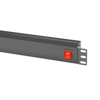 87471 T 19 inch 8-weg stroomverdeler met TrueCon