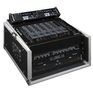 JB Systems DJ Case 10/6U Slant flightcase 19 inch