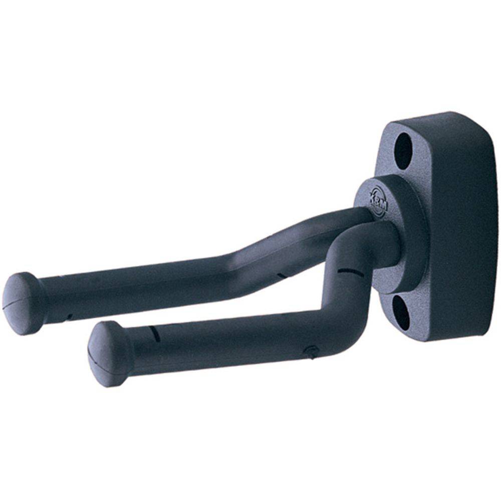 K&M 16280 Gitaar muurbeugel zwart afbeelding
